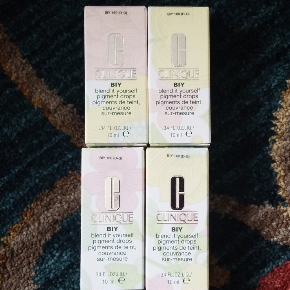 Clinque- Blend it yourself (BIY) pigment drops